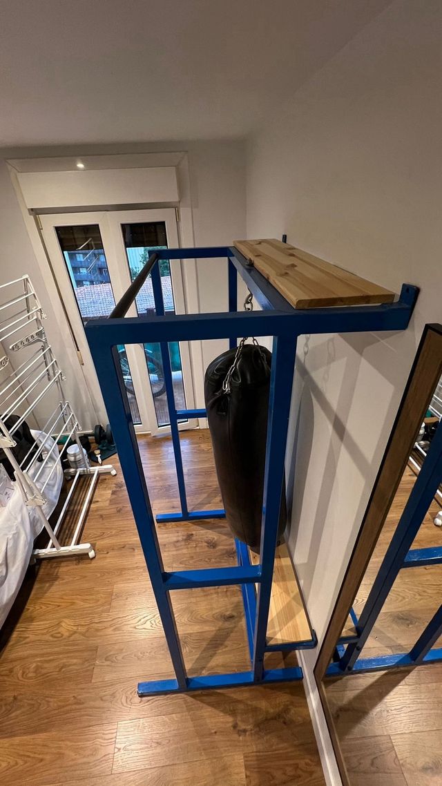 Saco Boxeo Y soporte dominadas