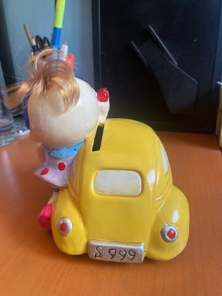 Hucha cerámica infantil coche 2 DISPONIBLES