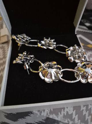 Pendientes Pandora Plata largos