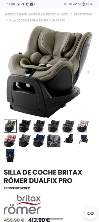 SILLA COCHE Britax Römer Dualfix Pro