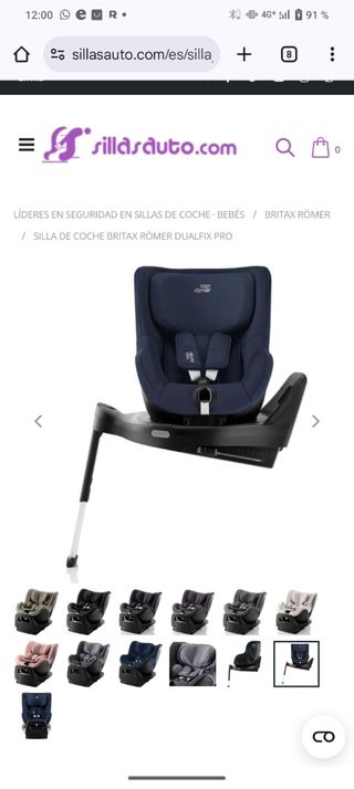 SILLA COCHE Britax Römer Dualfix Pro