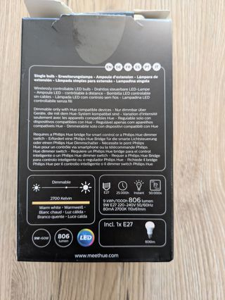 5 Lampadine Smart E27 (OSRAM, Philips, Tapo)