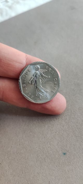 Moneta 2 Franchi Francia 1979