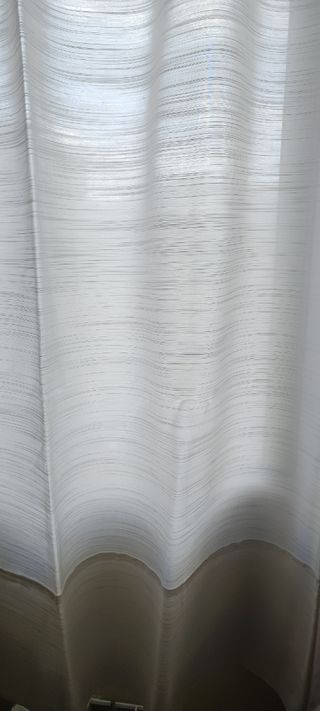 Cortinas blancas - 2 uds.