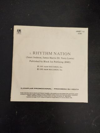 CD Janet Jackson - Rhythm Nation