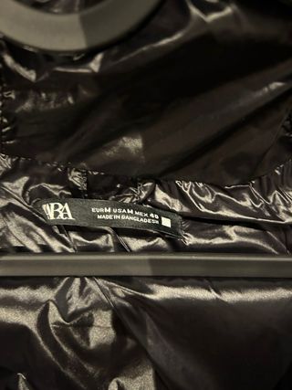 Plumífero Zara negro