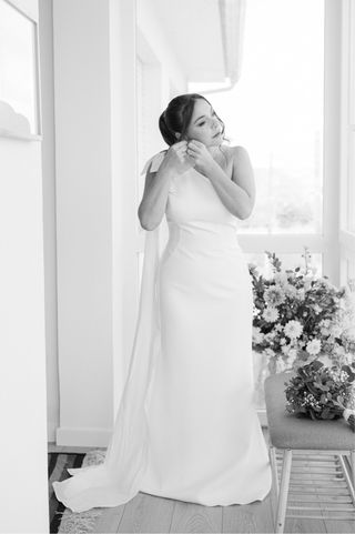 Vestido novia blanco - Talla M