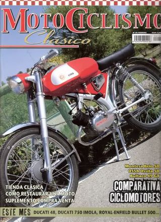 Montesa Brío 50cc roja
