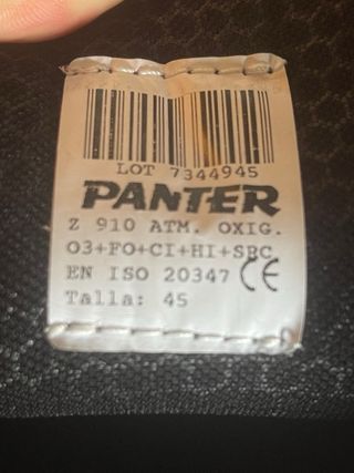 Zapatos de seguridad Panter nuevos