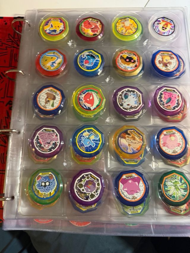 Tazo Pokémon Nox precintados blister