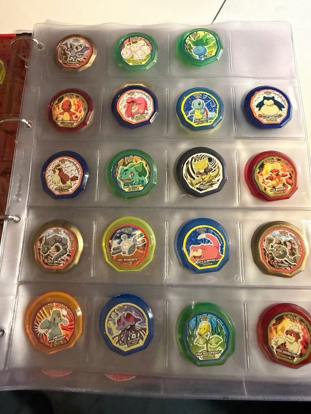 Tazo Pokémon Nox precintados blister