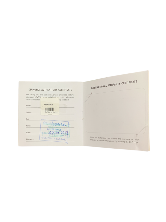 RELOJ VERSACE ICONIC DOMINUS VE6H00623 diventa OROLOGO VERSACE ICONICO DOMINUS VE6H00623