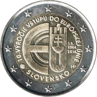 Moneda 2€ Eslovaquia 2014 Conmemorativa