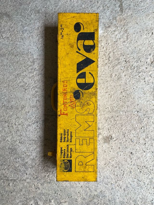 REMS Eva: Máquina roscar 1/4”-2”