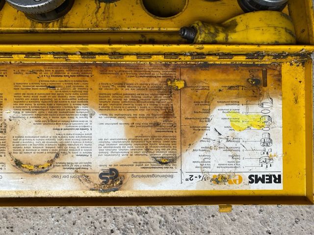 REMS Eva: Máquina roscar 1/4”-2”