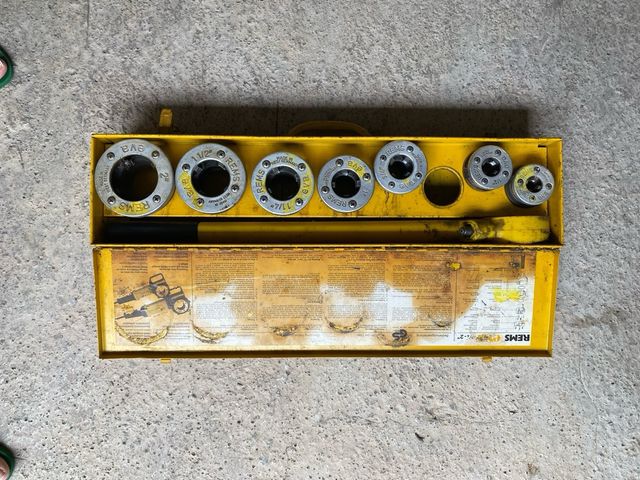 REMS Eva: Máquina roscar 1/4”-2”