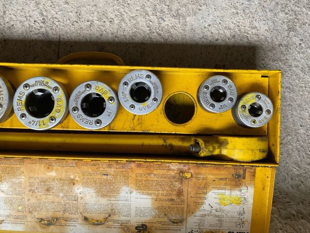 REMS Eva: Máquina roscar 1/4”-2”