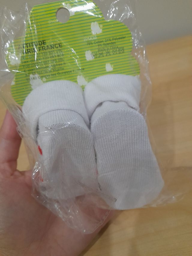 Calzini neonato Paris 6-12 mesi