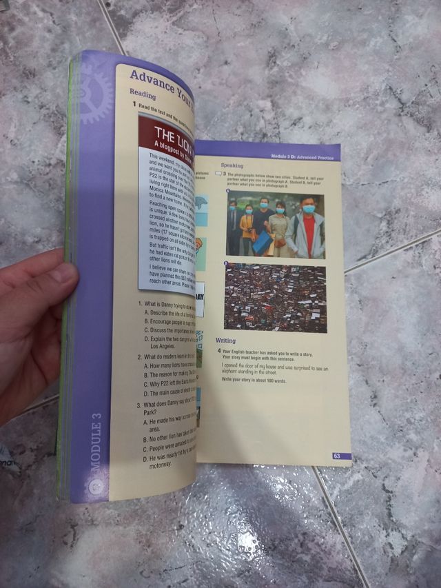 Students book Advanced Think Ahead