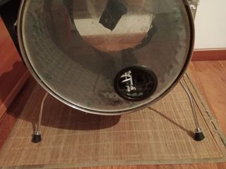 Bombo de 16" negro
