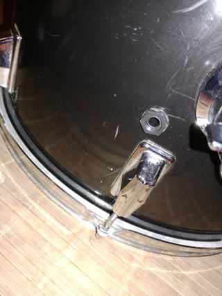 Bombo de 16" negro
