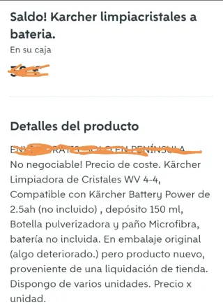 Kärcher WV4- Limpiacristales