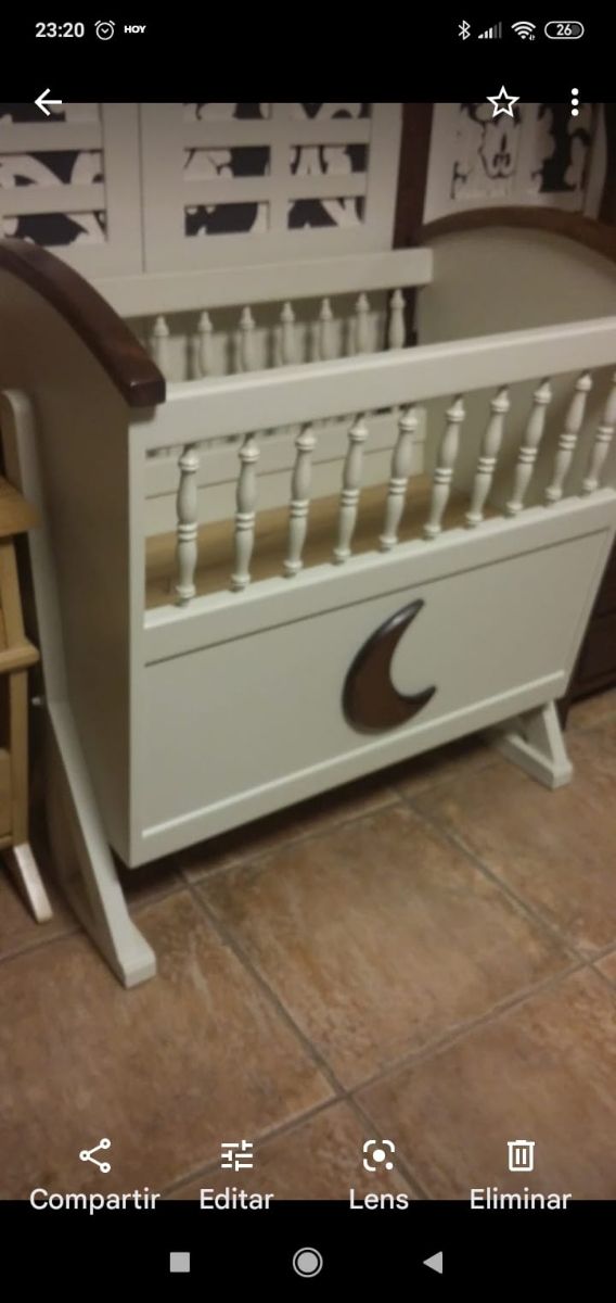 Culla per bambini in stile vintage