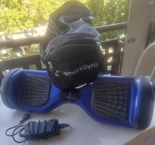 Hoverboard SmartGyro azul usado