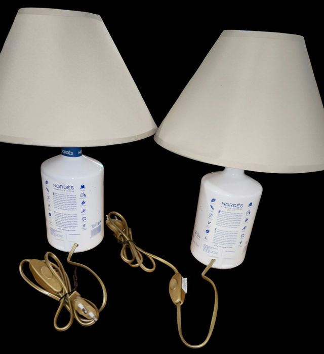 2x Lampade Nordes Gin Riciclate