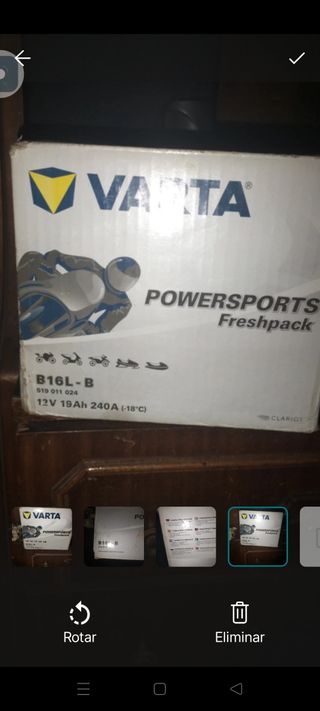 Batería Varta Powersports B16L-B