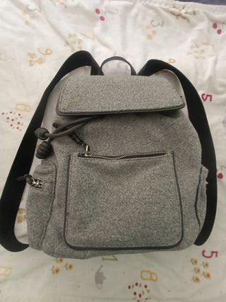 Mochila gris - Bolso pequeño