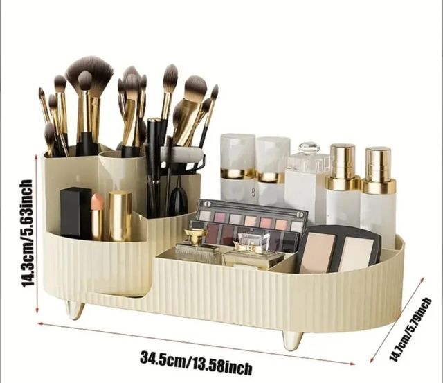 Organizador maquillaje beige.
6,40 EUROS