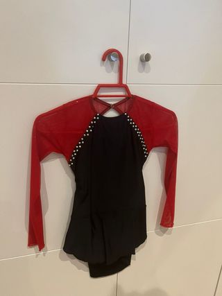 Maillot patinaje artístico niña