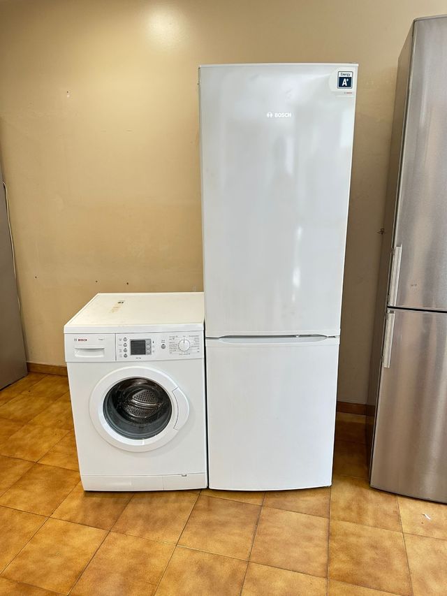 Pack lavadora-nevera Bosch 185×60 Lavadora 7KG