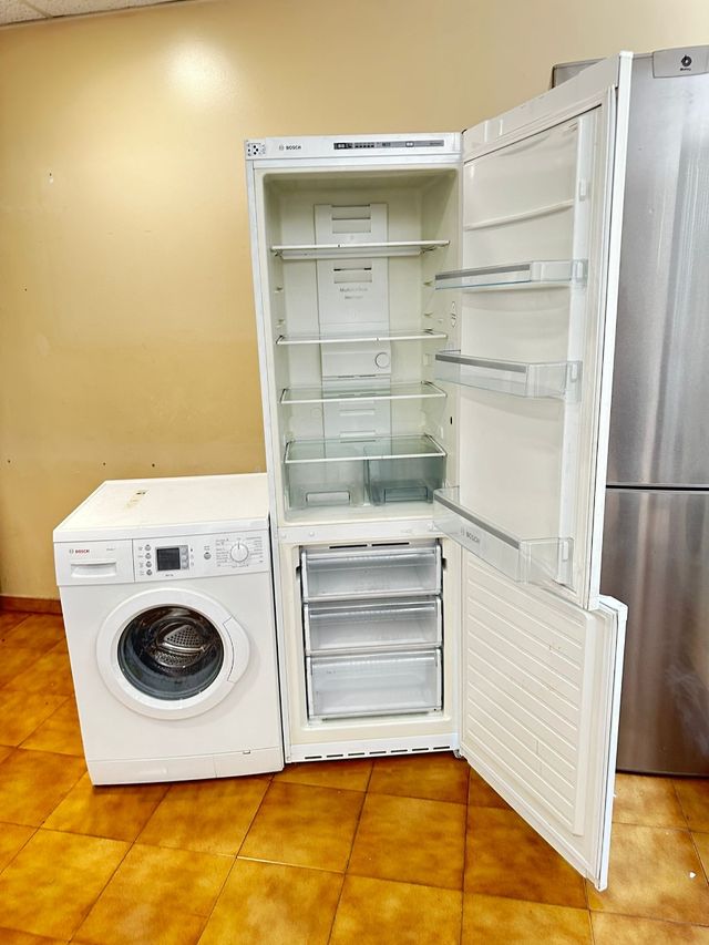 Pack lavadora-nevera Bosch 185×60 Lavadora 7KG