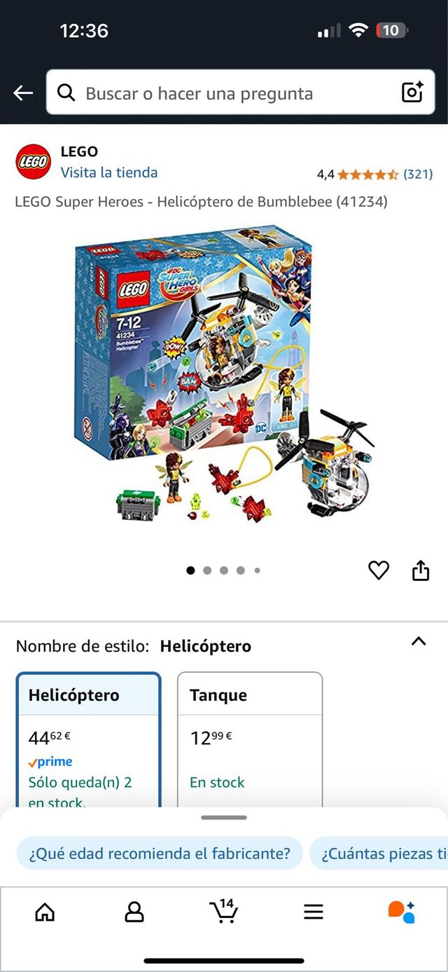 Lego DC Super Hero Girls 41234