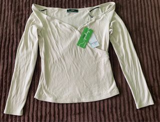 Blusa Guess beige - M