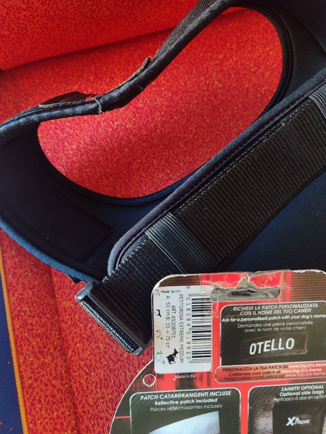 Arnés Perro X-treme Negro - Talla M