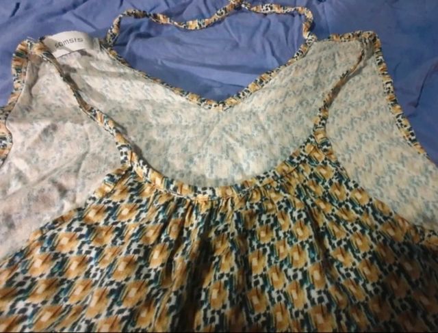 Camiseta tirantes Somsis estampada M