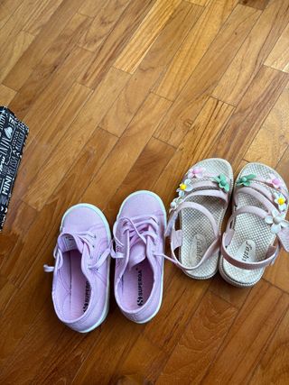 Superga + Sandali bimba: 2 paia