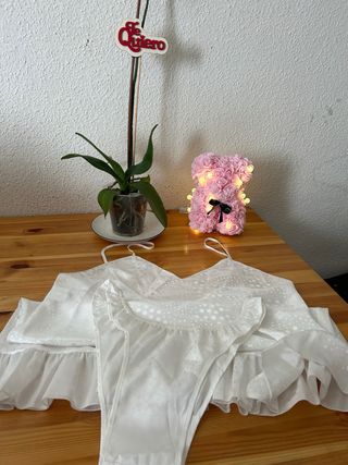 Pijama blanco verano - conjunto dormir
