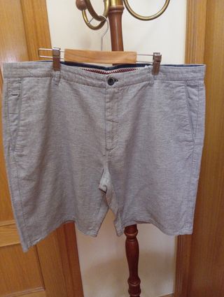 Bermudas Springfield gris hombre