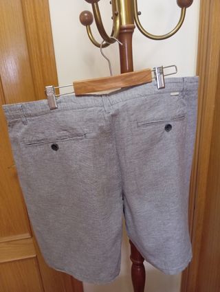 Bermudas Springfield gris hombre