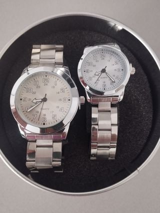 Pareja de relojes