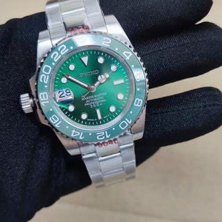 Seiko Mod GMT | Reloj verde
