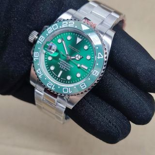 Seiko Mod GMT | Reloj verde