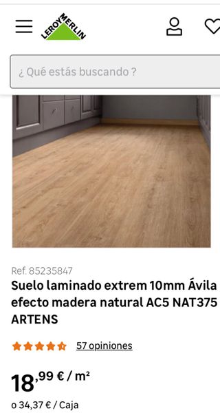 Suelo laminado Artens Ávila