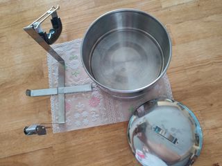 Fiambrera doble acero inoxidable