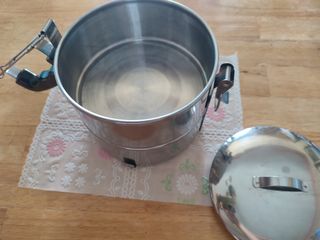 Fiambrera doble acero inoxidable