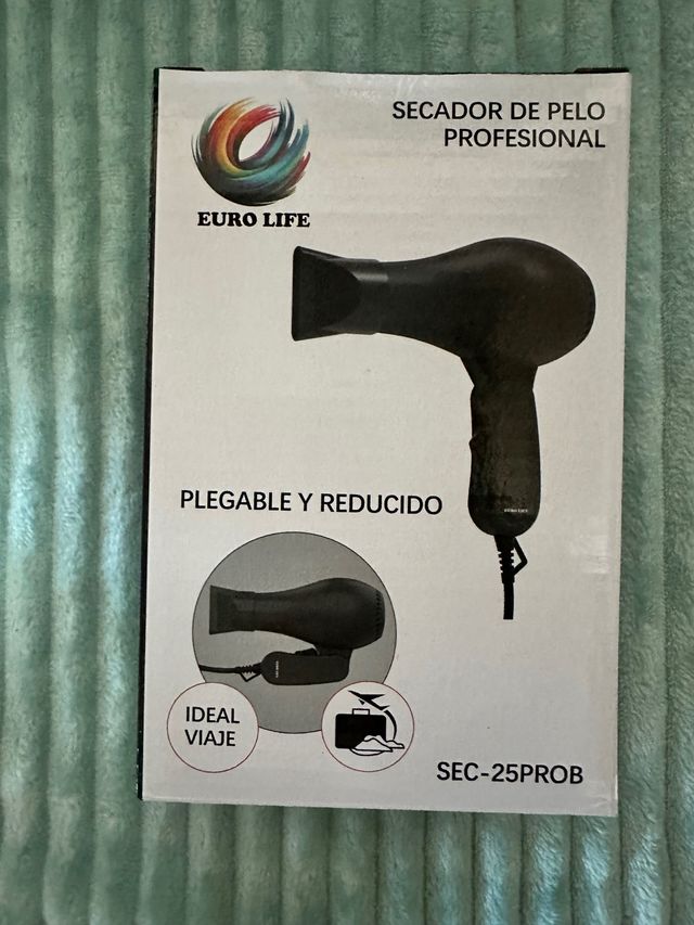 Secador de Pelo EURO LIFE Plegable